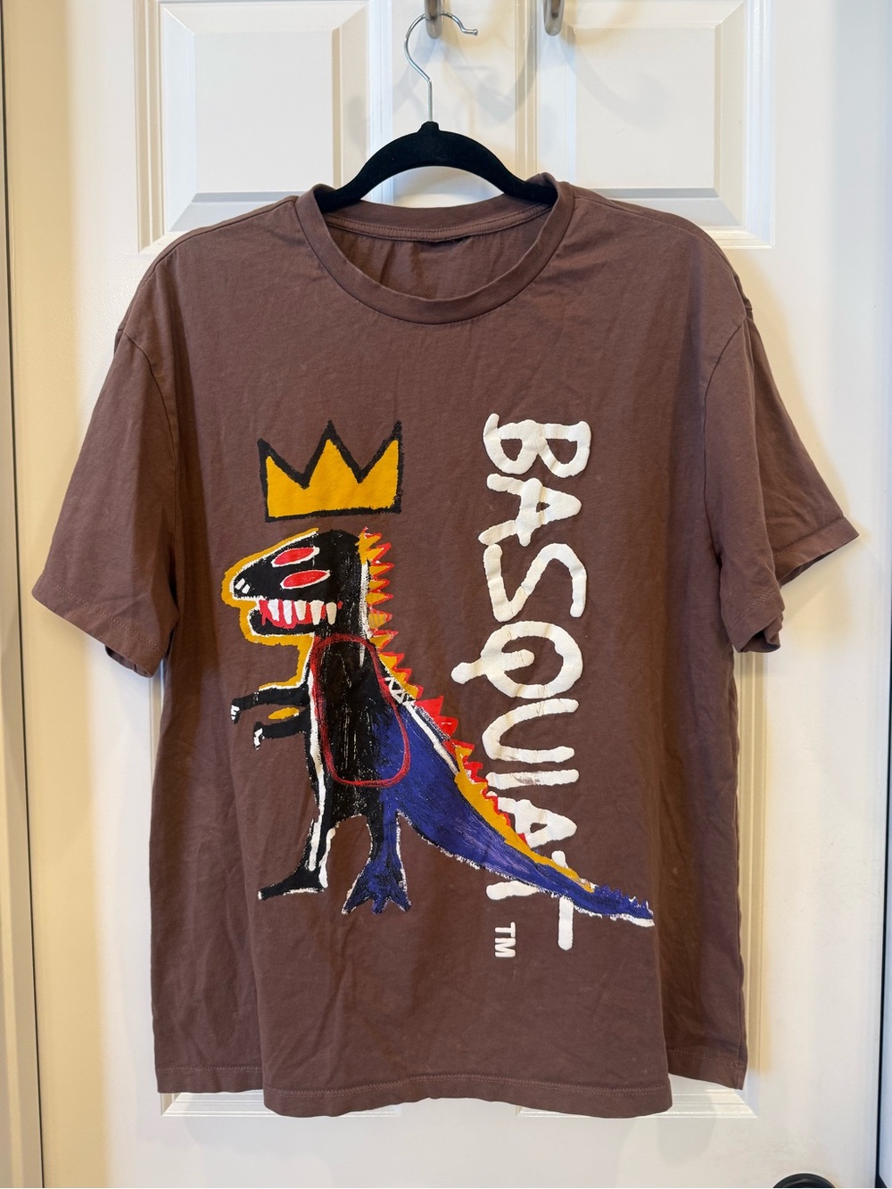 Basquiat x Primark Graphic T-Shirt with Dino Crown Artwork